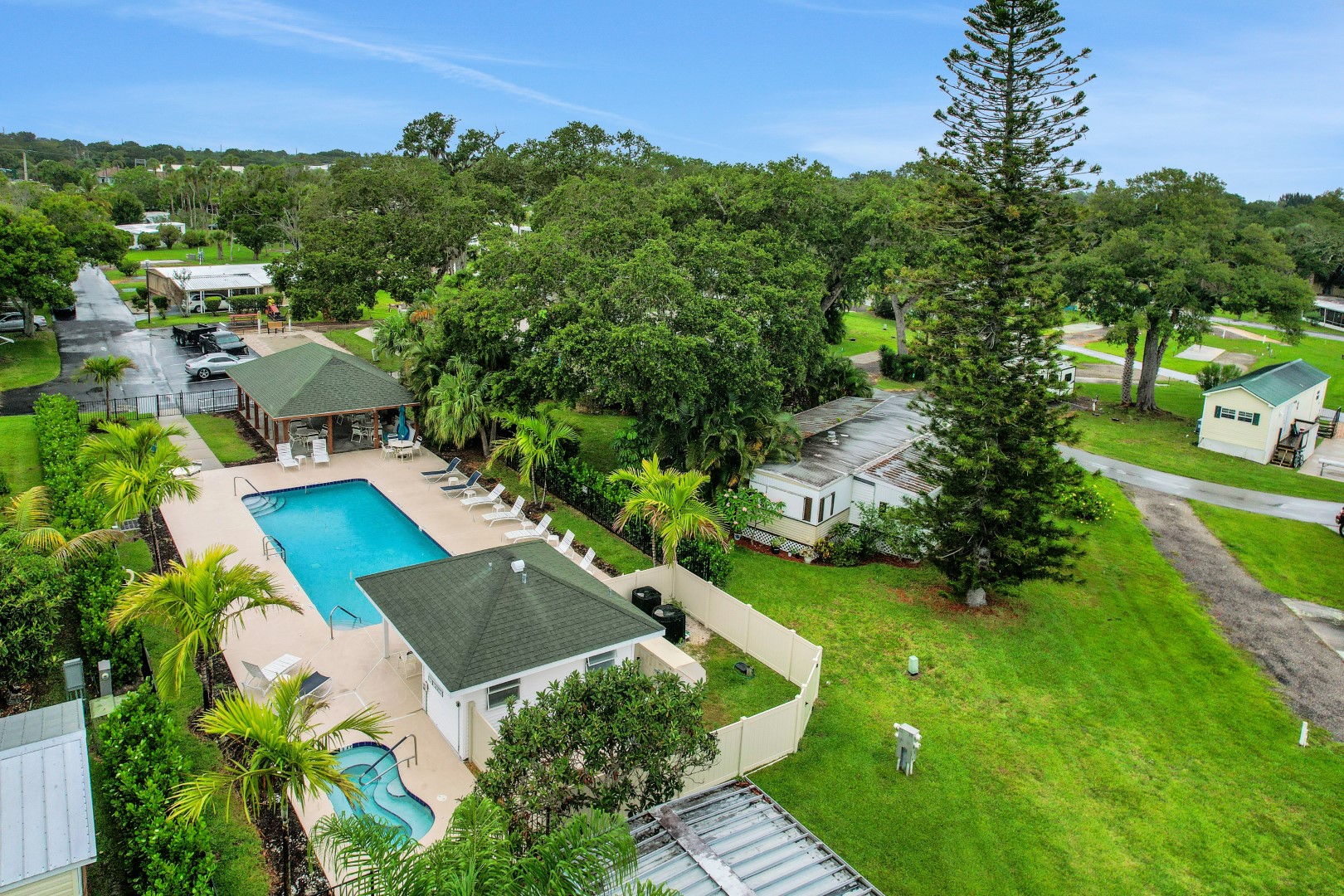 Community Pool and Patio